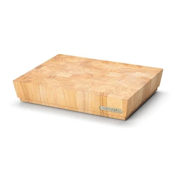 Continenta C4041 - Tabla de cortar de cocina 40x30 cm madera de caucho