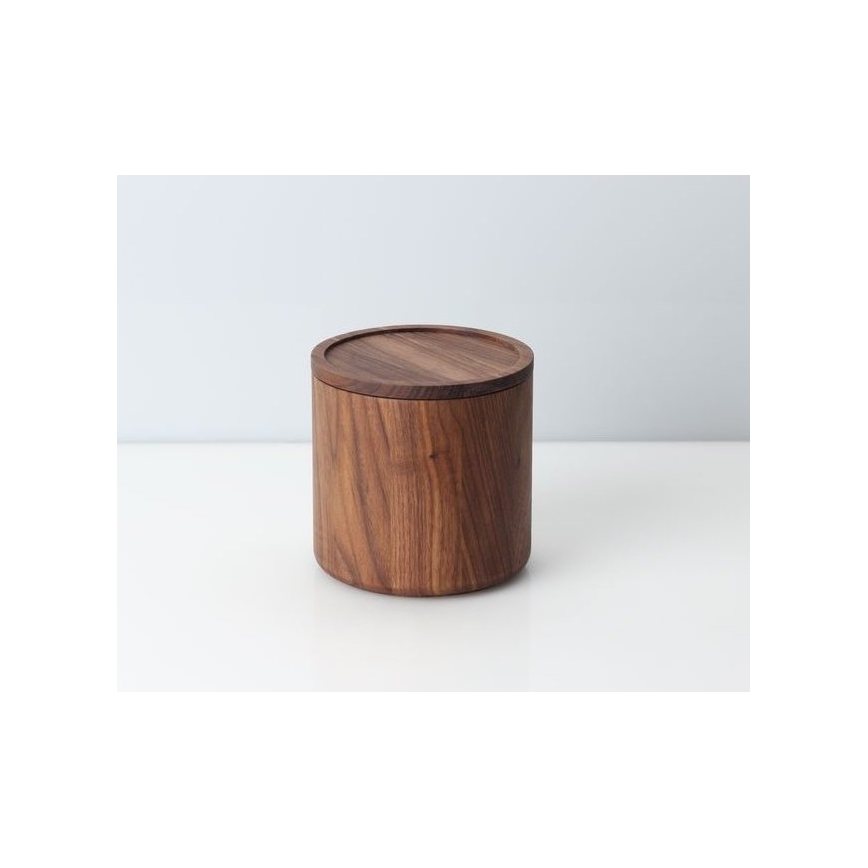 Continenta C4273 - Caja de madera 13x13 cm nogal