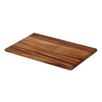 Continenta C4810 - Tabla de cortar de cocina 26x16,5 cm acacia