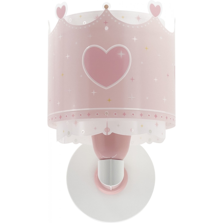 Dalber 61109 - Aplique infantil LITTLE QUEEN 1xE27/60W/230V