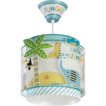 Dalber D-76112 - Lámpara colgante infantil JUNGLE 1xE27/60W/230V