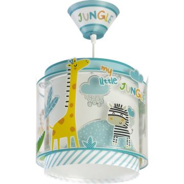 Dalber D-76112 - Lámpara colgante infantil JUNGLE 1xE27/60W/230V