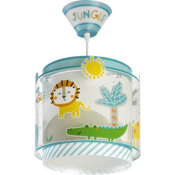 Dalber D-76112 - Lámpara colgante infantil JUNGLE 1xE27/60W/230V