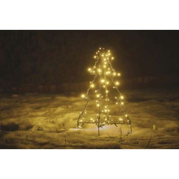 Decoración navideña de exterior con LEDs 90xLED/1,2W/230V árbol IP44