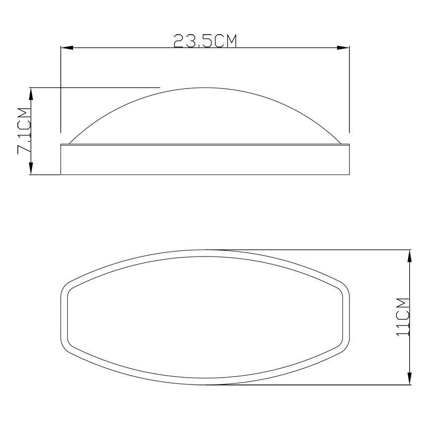 Deko-Light 731092 - Aplique LED para exterior ERIDANI LED/13W/230V IP44 antracita