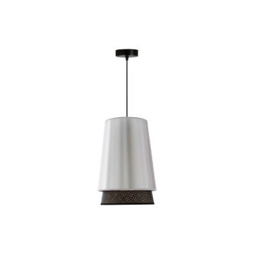 Duolla - Lámpara colgante BELL SHINY 1xE27/15W/230V plata/negro