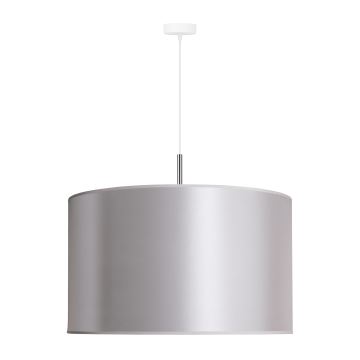 Duolla - Lámpara colgante CANNES 1xE27/15W/230V diá. 50 cm plata