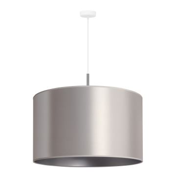 Duolla - Lámpara colgante CANNES 1xE27/15W/230V diá. 50 cm plata