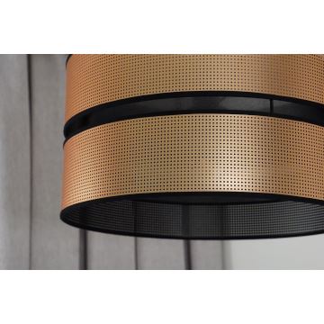 Duolla - Lámpara colgante COPPER SHINY 1xE27/15W/230V cobre/negro