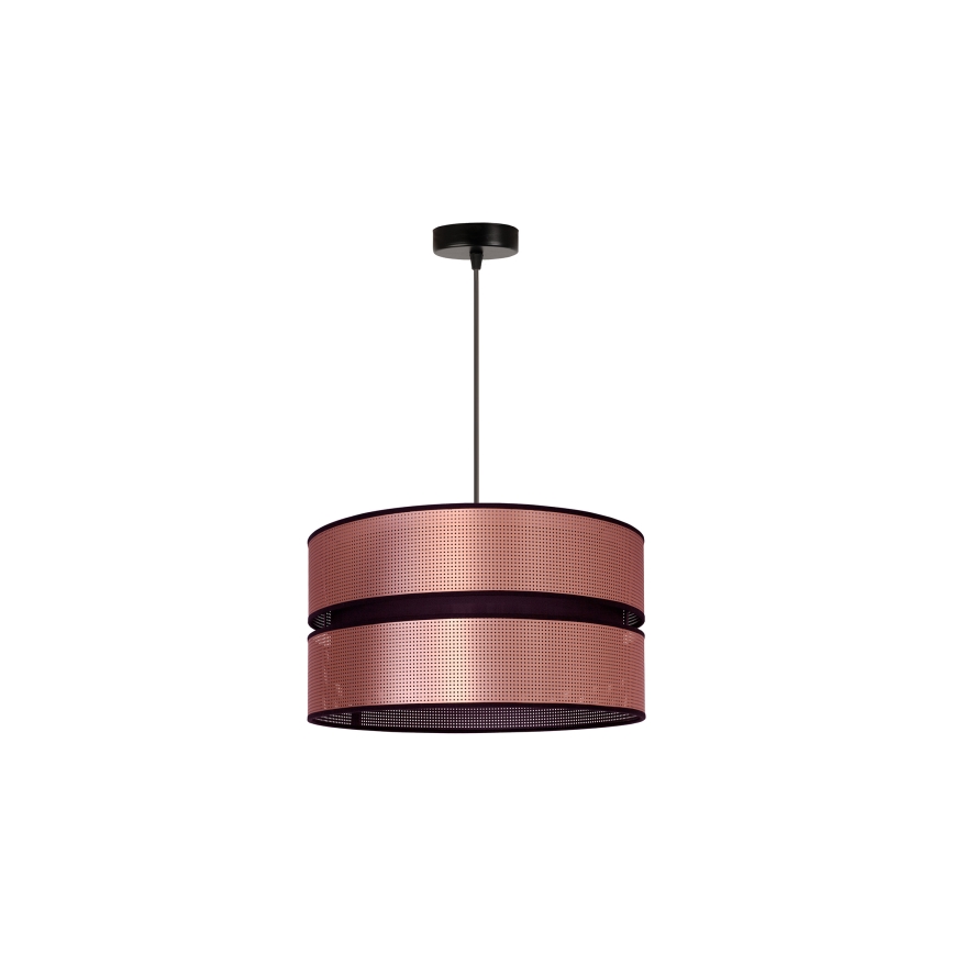 Duolla - Lámpara colgante COPPER SHINY 1xE27/15W/230V cobre/negro