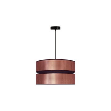 Duolla - Lámpara colgante COPPER SHINY 1xE27/15W/230V cobre/negro