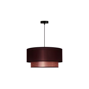 Duolla - Lámpara colgante COPPER SHINY 1xE27/15W/230V marrón/cobre