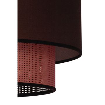 Duolla - Lámpara colgante COPPER SHINY 1xE27/15W/230V marrón/cobre