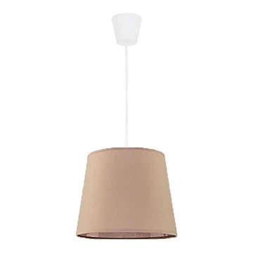 Duolla - Lámpara colgante SOLO 1xE27/40W/230V beige