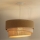 Duolla - Lámpara colgante YUTE TRIO 1xE27/15W/230V diá. 45 cm marrón/gris/beige