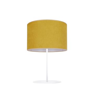 Duolla - Lámpara de mesa BRISTOL 1xE14/15W/230V amarillo/blanco