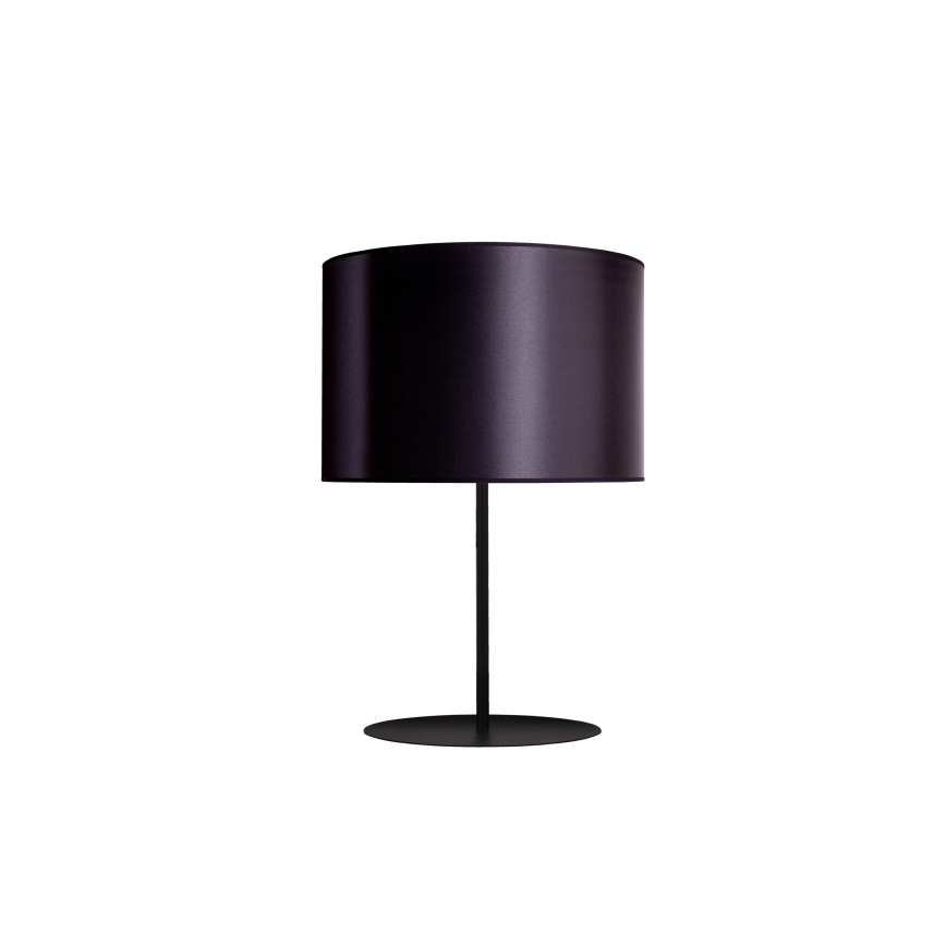 Duolla - Lámpara de mesa CANNES 1xE14/15W/230V 20 cm negro/plata