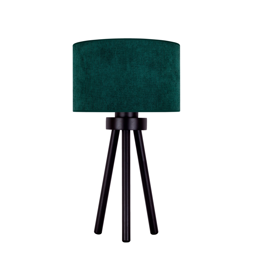 Duolla - Lámpara de mesa LYON 1xE27/15W/230V verde