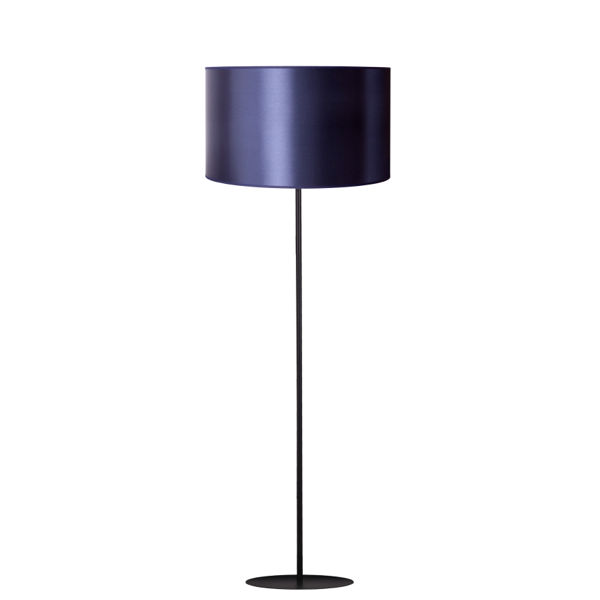 Duolla - Lámpara de pie CANNES 1xE27/15W/230V 45 cm morada/plata/negro