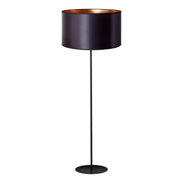 Duolla - Lámpara de pie CANNES 1xE27/15W/230V 45 cm negro/cobre