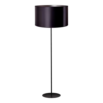 Duolla - Lámpara de pie CANNES 1xE27/15W/230V 45 cm negro/plata