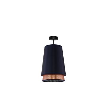 Duolla - Lámpara de techo BELL SHINY 1xE27/15W/230V azul/cobre