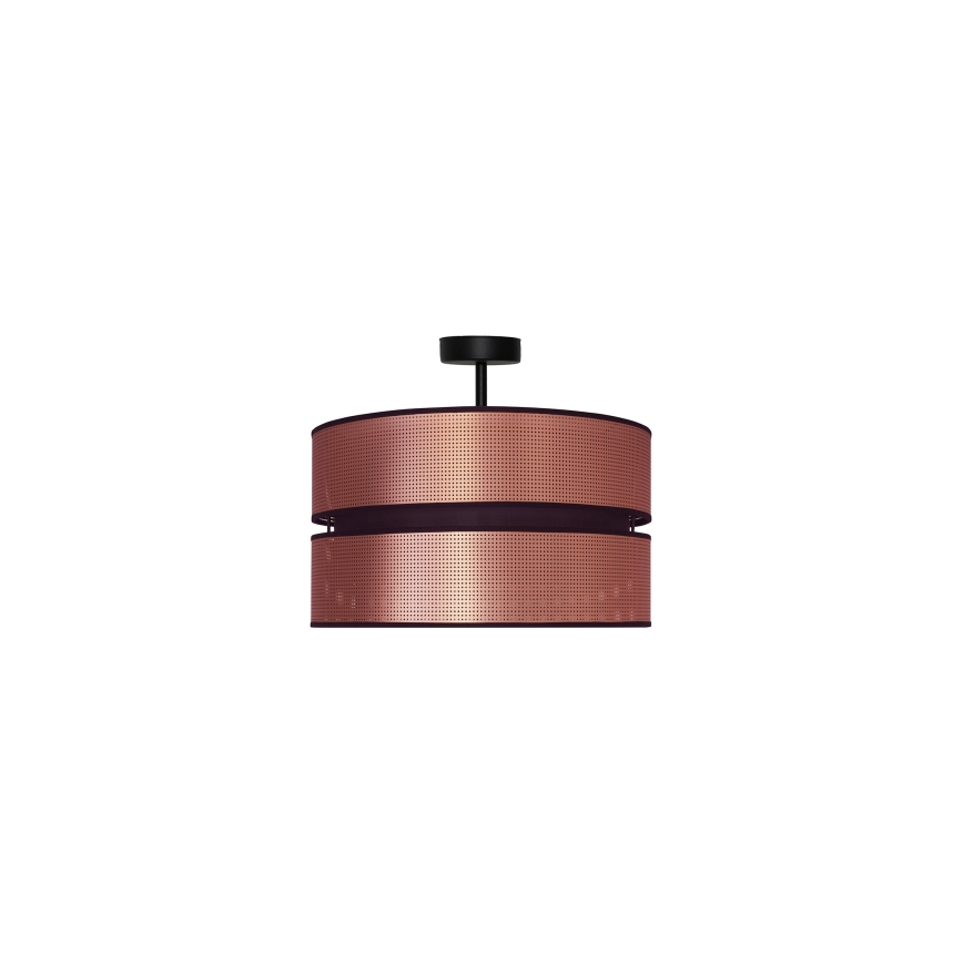 Duolla - Lámpara de techo COPPER SHINY 1xE27/15W/230V cobre/negro