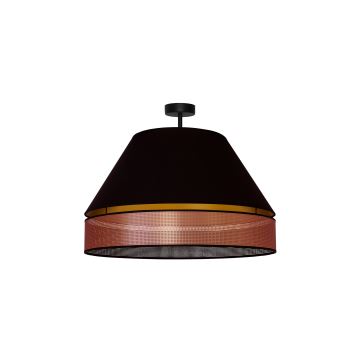 Duolla - Lámpara de techo COPPER SHINY 1xE27/15W/230V negro/cobre