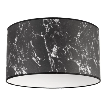 Duolla - Lámpara de techo MARBLE 1xE27/40W/230V negro/blanco