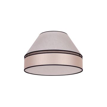 Duolla - Plafón AVIGNON 1xE27/15W/230V diá. 50 cm beige