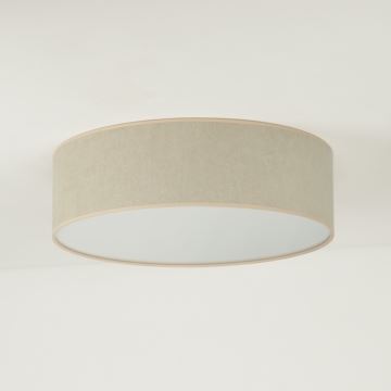 Duolla - Plafón LED CORTINA LED/26W/230V diá. 30 cm 4000K beige