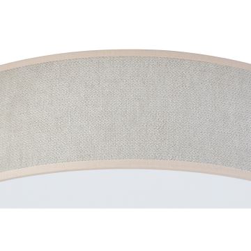 Duolla - Plafón LED CORTINA LED/26W/230V diá. 30 cm 4000K beige