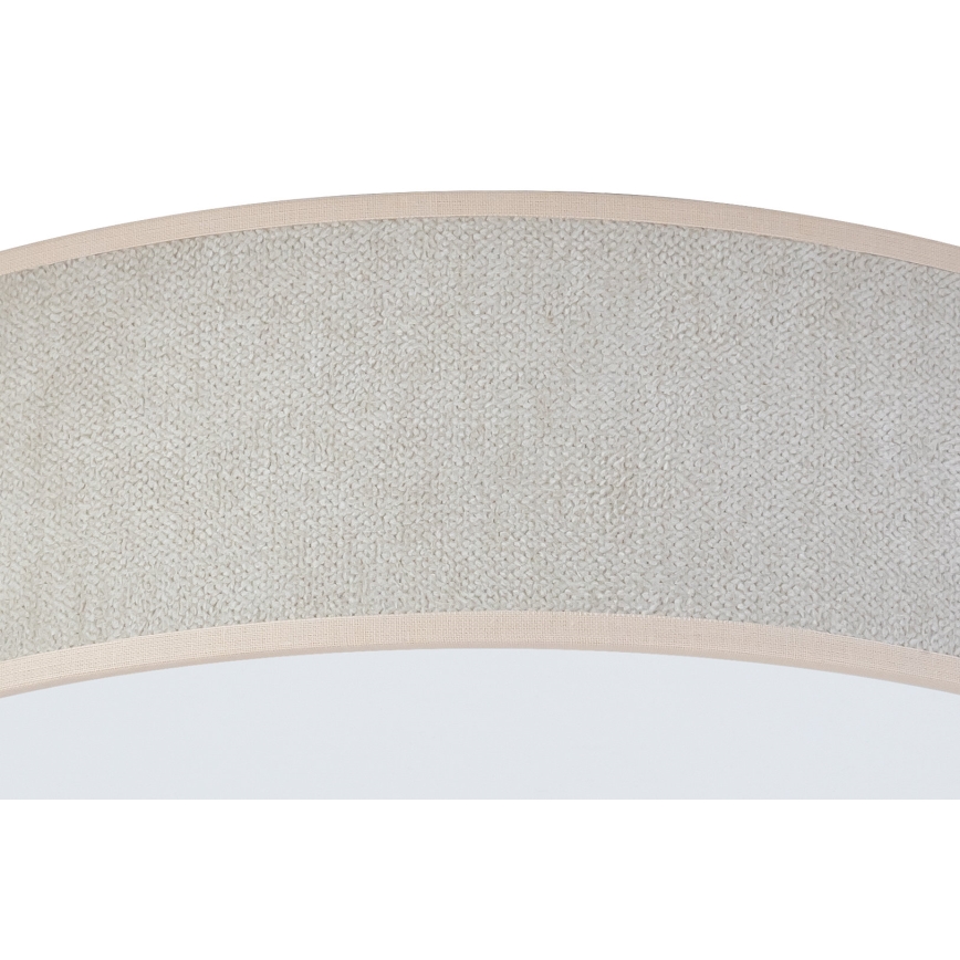 Duolla - Plafón LED CORTINA LED/26W/230V diá. 30 cm 4000K beige