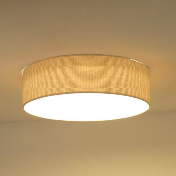 Duolla - Plafón LED CORTINA LED/26W/230V diá. 30 cm color crema