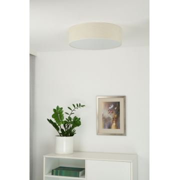 Duolla - Plafón LED CORTINA LED/26W/230V diá. 30 cm color crema