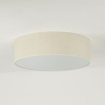 Duolla - Plafón LED CORTINA LED/26W/230V diá. 30 cm color crema
