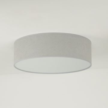 Duolla - Plafón LED CORTINA LED/26W/230V diá. 30 cm gris