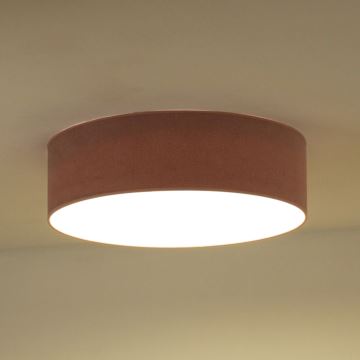 Duolla - Plafón LED CORTINA LED/26W/230V diá. 30 cm rosa