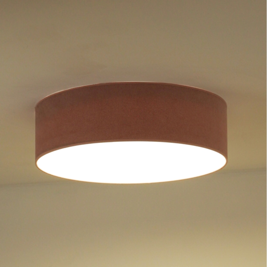 Duolla - Plafón LED CORTINA LED/26W/230V diá. 30 cm rosa