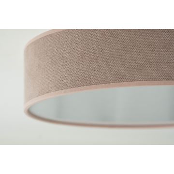 Duolla - Plafón LED CORTINA LED/26W/230V diá. 30 cm rosa