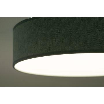 Duolla - Plafón LED CORTINA LED/26W/230V diá. 30 cm turquesa