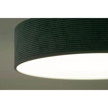 Duolla - Plafón LED CORTINA LED/26W/230V diá. 30 cm turquesa