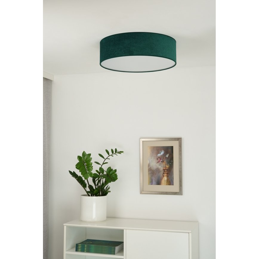 Duolla - Plafón LED CORTINA LED/26W/230V diá. 30 cm verde