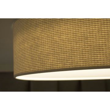 Duolla - Plafón LED CORTINA LED/26W/230V diá. 45 cm 4000K color crema