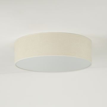 Duolla - Plafón LED CORTINA LED/26W/230V diá. 45 cm 4000K color crema