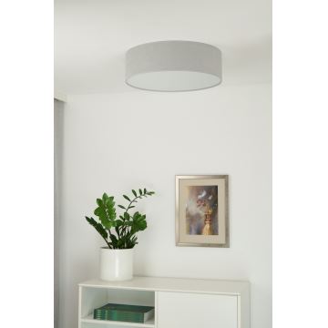 Duolla - Plafón LED CORTINA LED/26W/230V diá. 45 cm 4000K gris