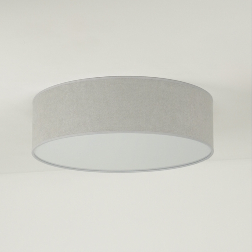 Duolla - Plafón LED CORTINA LED/26W/230V diá. 45 cm 4000K gris