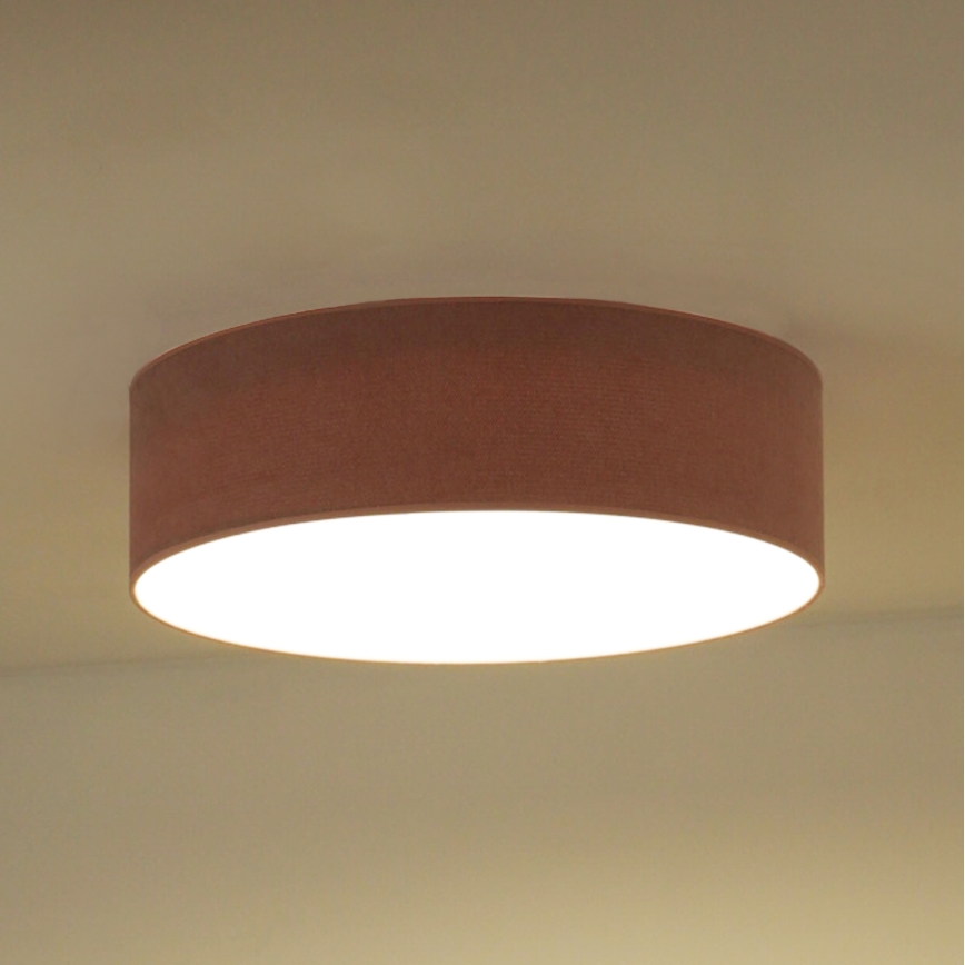 Duolla - Plafón LED CORTINA LED/26W/230V diá. 45 cm 4000K rosa