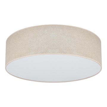 Duolla - Plafón LED CORTINA LED/26W/230V diá. 45 cm beige