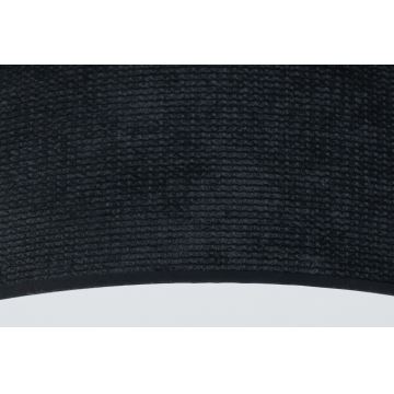 Duolla - Plafón LED CORTINA LED/26W/230V diá. 45 cm negro